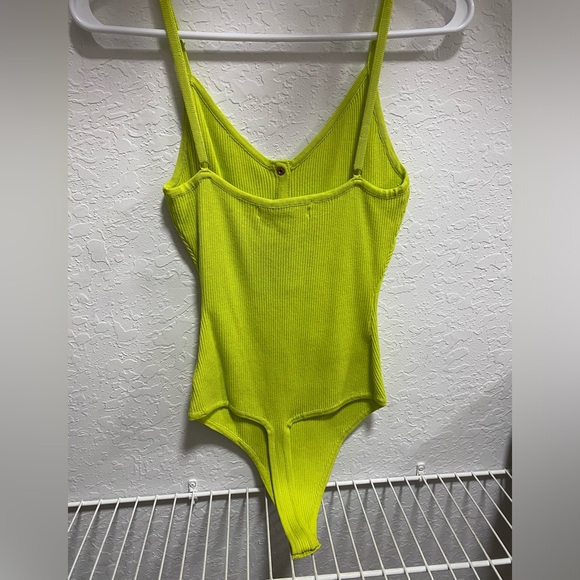 Brand New with Tag, Lime Green Bodysuit, Medium - Picture 3 of 4